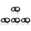 4Sets Dichtungsset Toilettenring Camping Wc Ersatzteile 6