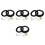 4Sets Dichtungsset Toilettenring Camping Wc Ersatzteile 9