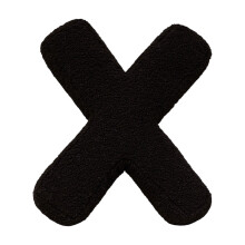 Black Letter Pillows – Soft Initial Throw Cushions A-Z, Decorative for Sofa, Bed, Car (Compatible with Home Décor)