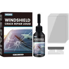 2025 Windshield Crack Repair Kit – 5-Min Quick Repair Liquid, Compatible with All Crack Types, Mirrors & Windows