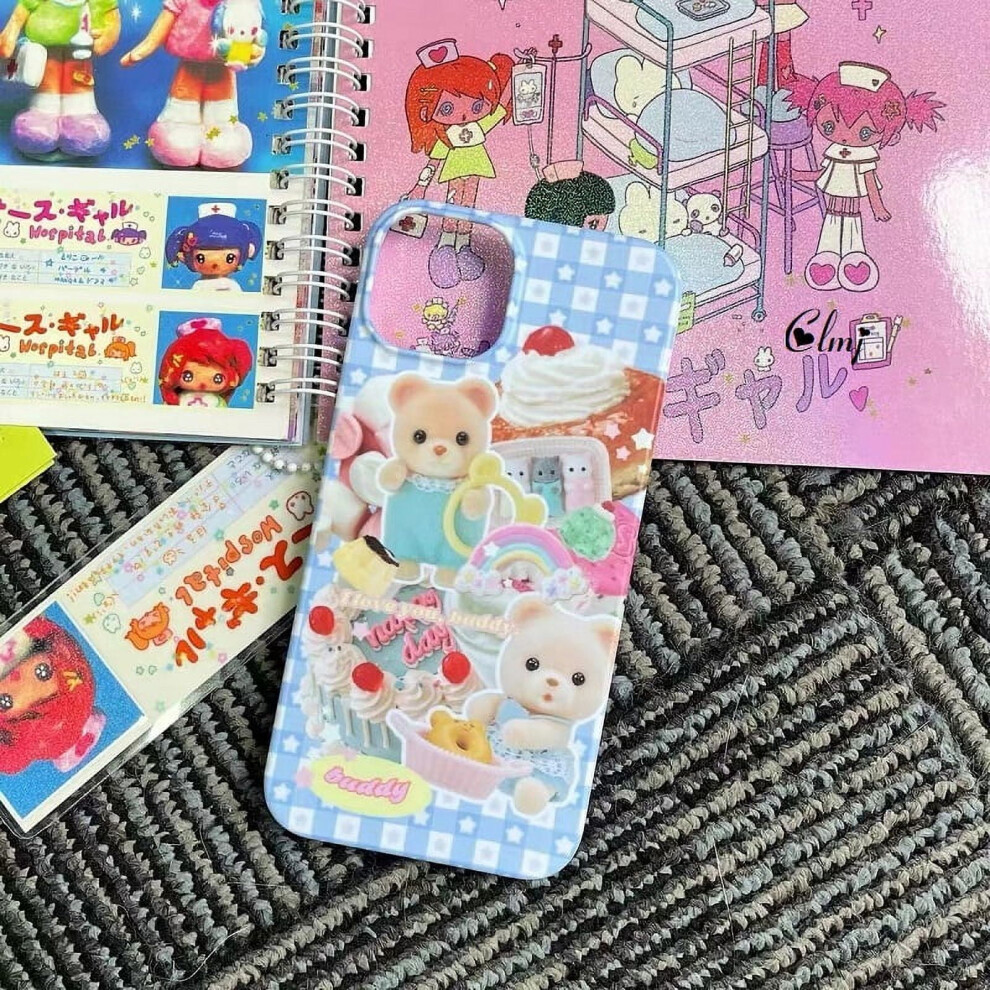 Clmj Cartoon Bear Phone Case For Iphone Silicone Cover 9180435687081
