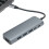 USB C Hub6In1With HDMI4K Display Port And Thunderbolt3Host Compatibility, Multifunction Network Adapter Featuring High Safety Factor And 7