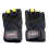 Herren Fitnesshandschuhe Medium, Schwarz/Gelb 1