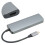 USB C Hub6In1With HDMI4K Display Port And Thunderbolt3Host Compatibility, Multifunction Network Adapter Featuring High Safety Factor And 8