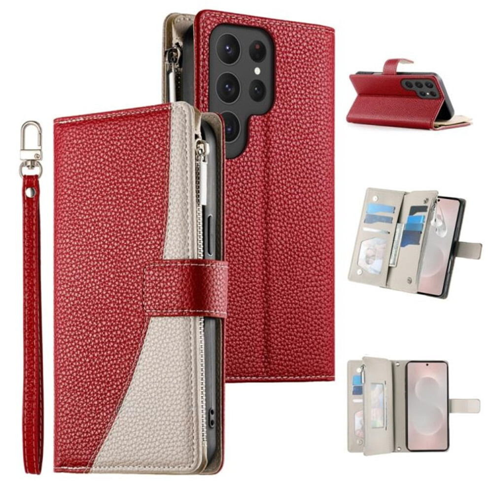 Pu Leather Flip Wallet Case For Samsung Galaxy S24 Ultra 5G 9130661402392