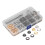 DIY Grommet Kit For Fabric Projects, 400PCS Corrosion Resistant Metal Eyelets With Setting Tools And Modular Storage Box, Practical Tools For Leather 2