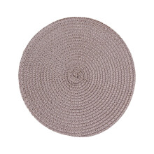 Round Woven Table Mats, Oilproof Heat Insulation Placemats, Aesthetic Dining Table Decor, Essential Kitchen Home Accessories