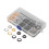 DIY Grommet Kit For Fabric Projects, 400PCS Corrosion Resistant Metal Eyelets With Setting Tools And Modular Storage Box, Practical Tools For Leather 3
