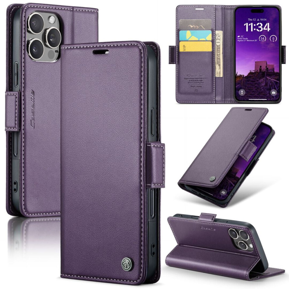 Caseme Leather Wallet Case For Iphone 16 Pro Max Â 9418476991141