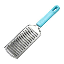 Stainless Steel Cheese Grater with Handle – Rust-Proof Lemon Zester for Cheese, Chocolate, Spices & More