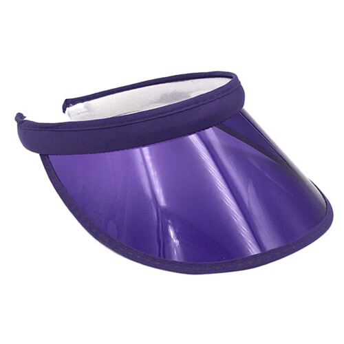 SunVisor Διαφανείς Ζελατίνες Αντηλιακές Καπέλο Διαφανές Χρωματιστό Πλαστικό SunVisor