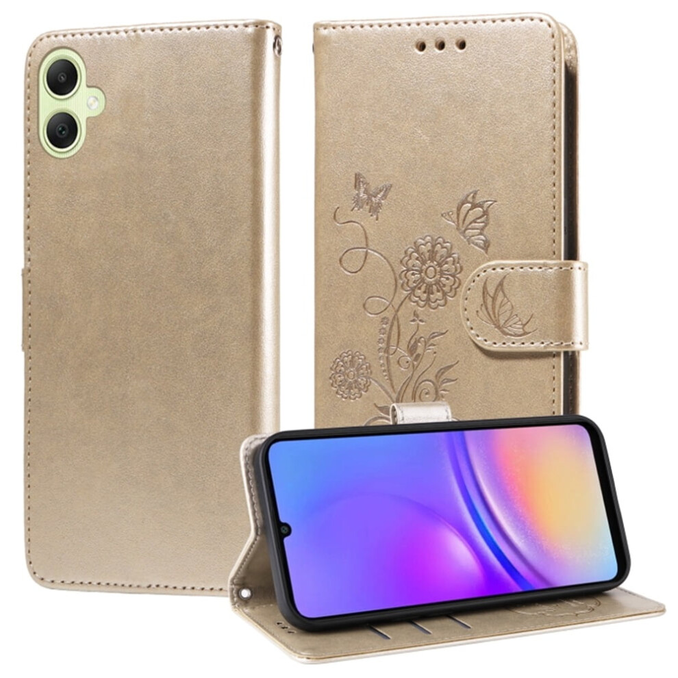 Butterfly Flower Flip Case For Samsung Galaxy A05 6.7 Inch 941196002150