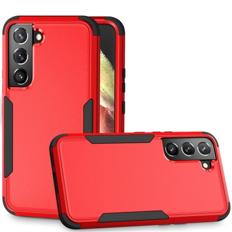 Heavy Duty 3-Layer Shockproof Bumper Case For Samsung Galaxy S22 5G 6.1", Â Compatible With Galaxy S22 (5G) Red 9193271830993