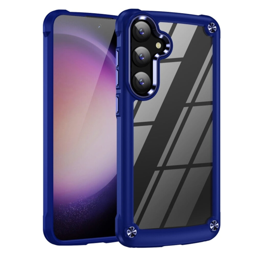 Samsung Galaxy S25 Plus 6.7" Case Â Four-Corner Airbag, Electroplated Lens Protection, Hard Clear Scratch-Resistant Cover 9418476689451