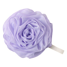 Purple Luxurious Bath Sponge With Extra Soft Texture Hypoallergenic Shower Loofah For Sensitive Skin And Daily Use #U6022