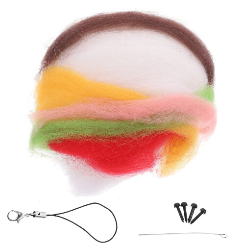 1 Set DIY Wool Felt Material Wool Felt Animal Material Wool Felt Crafts