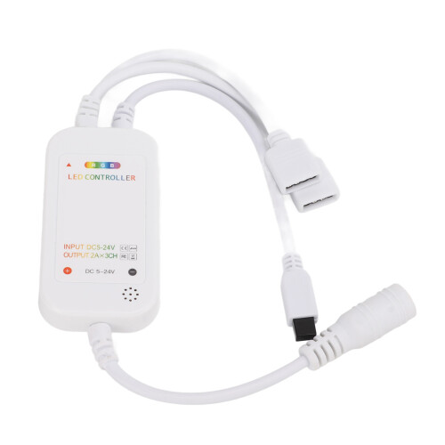 Έξυπνος ελεγκτής λωρίδας LED με χειριστήριο Bluetooth και τηλεχειριστήριο IR με 2
