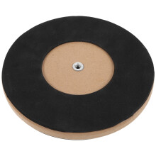 Minkissy Drum Pads Practice Black Rubber Drum Muffler Pad 1Set