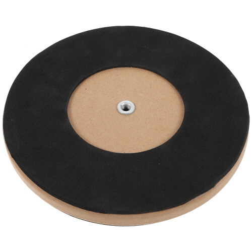 Minkissy Drum Pads Practice Black Rubber Drum Muffler Pad 1Set