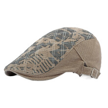 Sombrero para hombre, estilo nuevo de primavera y verano, boina, gorra casual con visera para hombre, moda retro británica, sombreros de moda para