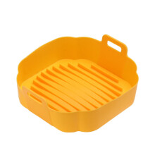 Silicone Air Fryer Liners Pot Square Baking Basket Oven Non-Stick.Accessories
