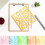 Geometric Ruler Set – Multifunctional Drawing & Measuring Tool, Thick Durable Plastic, Protractor & Pattern Features, Portable 7.59" x 4.52", 1
