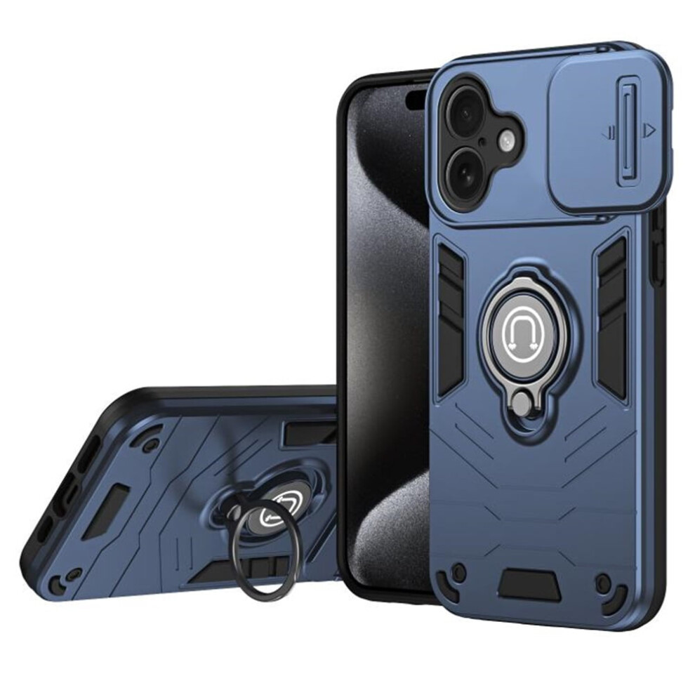 Iphone 16 Plus Case With Slide Camera Cover, Rotatable 9130661406321