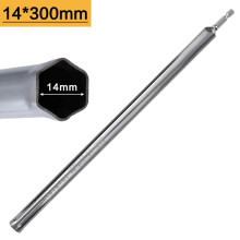 Power Nut Driver Runner Hollow Socket with Hex Shank Fit Long Bolts Ductwork