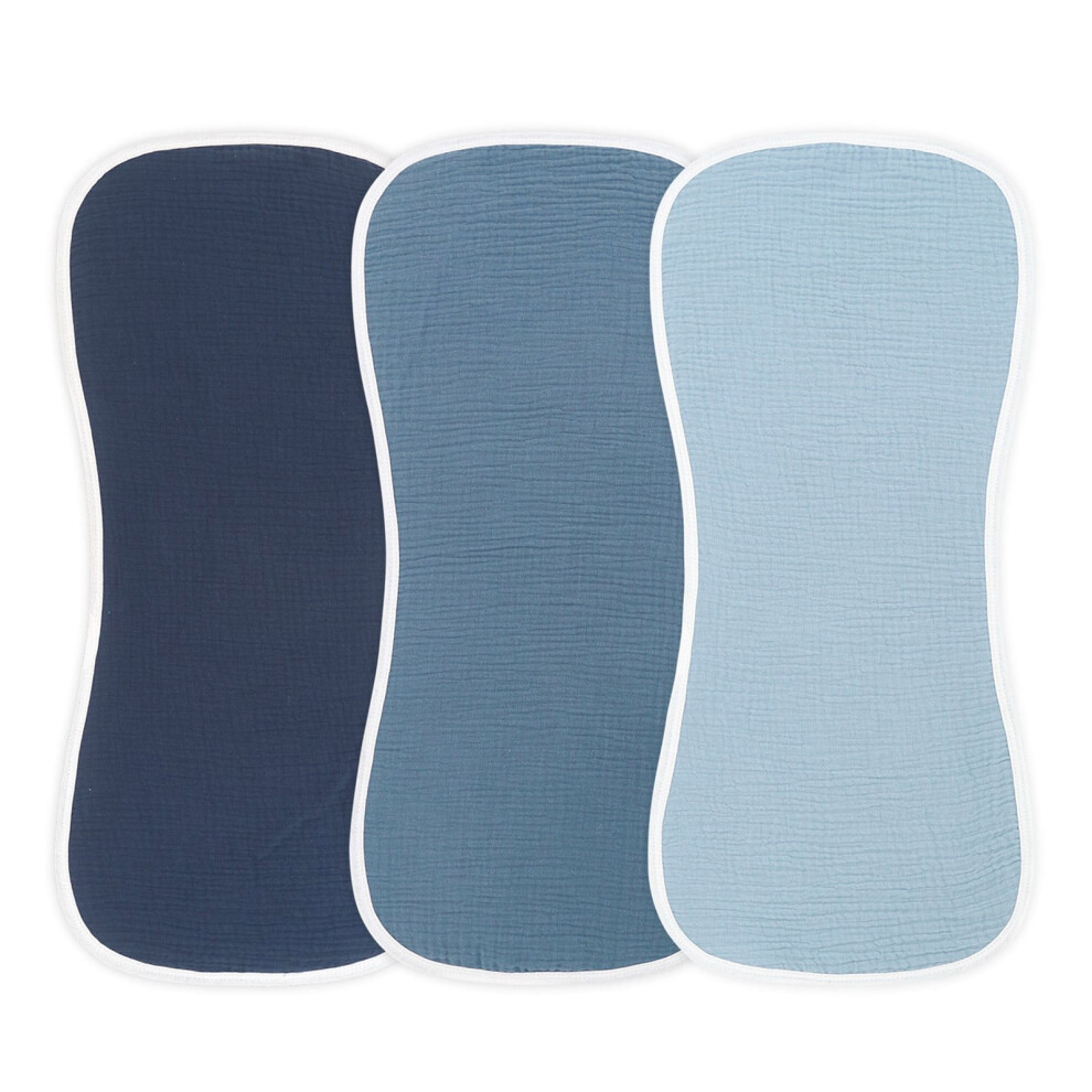3pcs Baby Burp Cloth Soft Cotton Absorbent Nursing Towel Breathable Drooling Pad for Newborns Infant Care