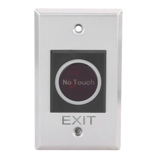 DC12V Infrared No Touch Exit Button Push To Exit Switch With Color Changing LED For Access Control Systems Waterproof Dustproof Long Life Design 1
