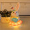 Coelho de pelúcia iluminado para a Páscoa, 1 peça 1