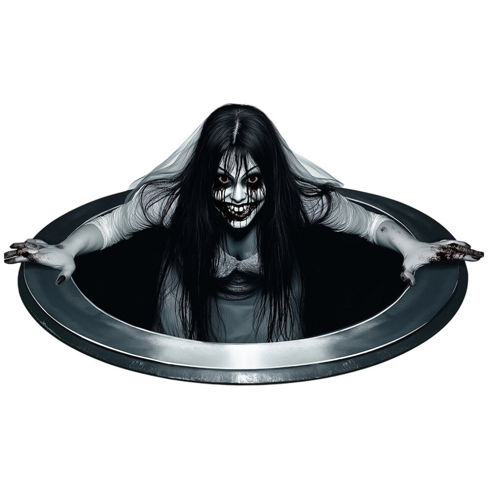 Halloween Floor Decals Ghost 3D Stickers 12 Pcs 9165521142941