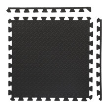 Puzzlematte, ineinandergreifende Schaumstofffliesen, 12-teilig