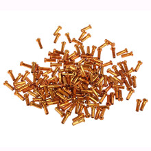 Niples para raios de bicicleta 14G 14mm 2.0mm 60 peças