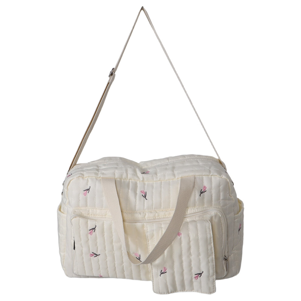 Multi-Functional Maternity Baby Bag Organizer – Large Diaper Tote for Mom, Hospital & Travel, Compatible with All Strollers