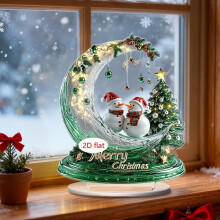 Décoration de table de Noël, centre de table unique pour la cuisine et la chambre (1 pièce)