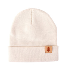 Toddler Beanie for Boys Girls Baby Kids Warm Knit Winter Hat Beige