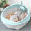 Cat Litter Box Semi-Enclosed Open Style with Spoon 1