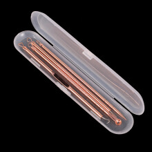 4PCS Stainless Steel Blackhead Pimple Removal Tool Kit with Double-Head Design