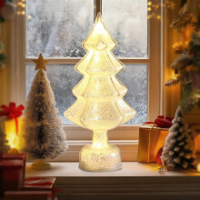 Sapin de Noël lumineux de table, décoration de sapin de Noël, cadeau de Noël pour femme, décoration de Noël pour la maison (1 pièce)