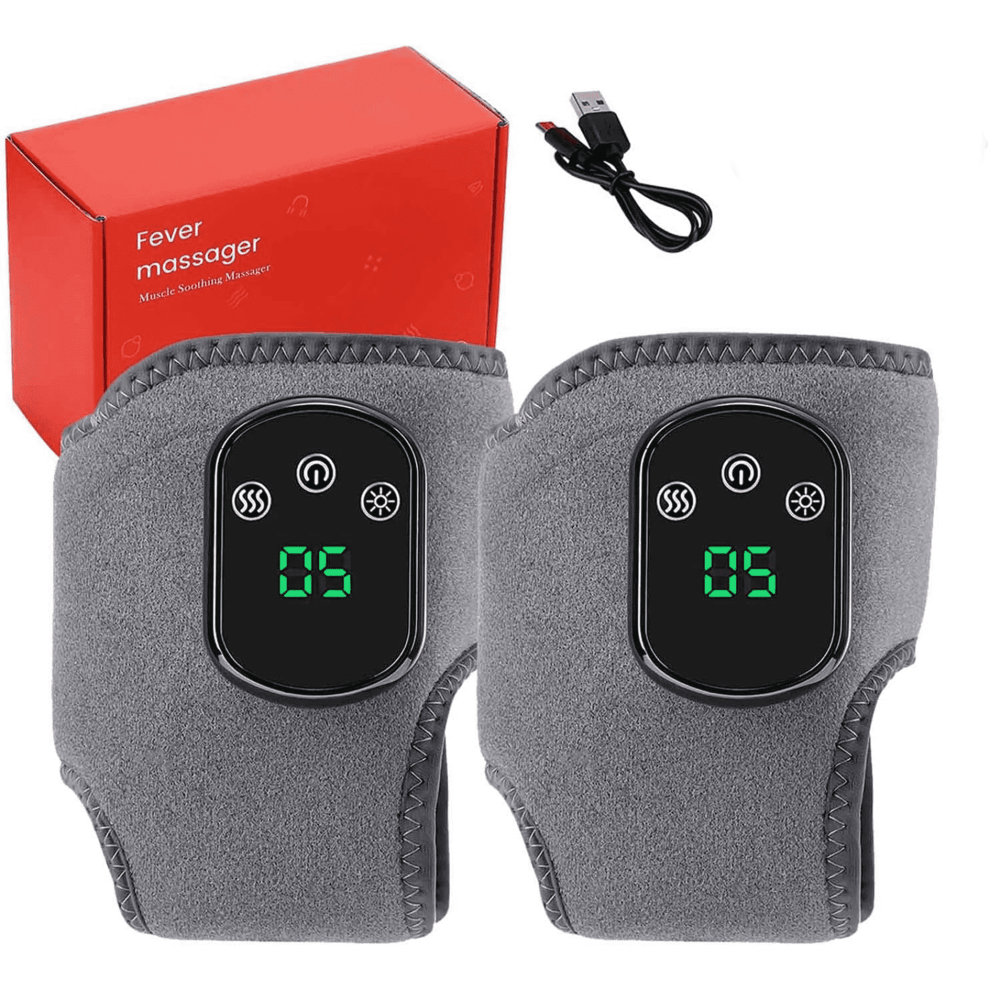 SIBEBED Triple Therapy Foot Massager Portable 3-in-1