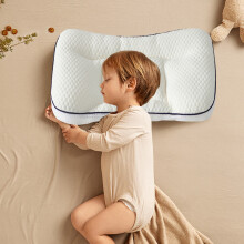 Quinlirra Toddler Pillow (2–6 Yrs), PP Cotton, Partially Filled PE Hose, Cervical Support, Side/Back Sleeping & Travel—Compatible with Kids