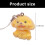 Flocking Resin Nøglering Vedhæng – 7cm, 12 Styles 3