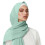 Solid Color Head Wrap Turban Style One Piece 1