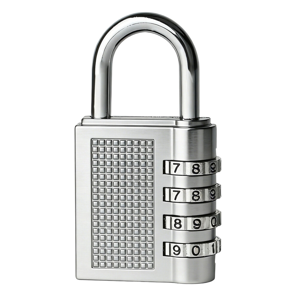 Combination Lock, Combination Lock, Combination Lock 4 Digit Combination Padlock Outdoor School Lock Gym Locks 9165521640140