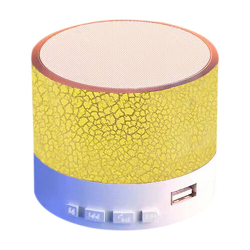 Mini Bluetooth 5.0 Speaker under $5 – Portable, Colorful Lights, 5W Subwoofer, Compatible with iPhone/Android 1