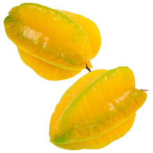 8Pcs Realistic Faux Fruit Models Yellow Plastic for Photo Props