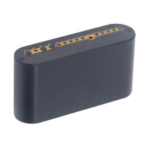 Switching ottico digitale SPDIF 4x2, 4 ingressi 2 uscite, in lega di alluminio