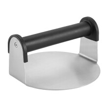 2St Rvs Hamburgerpers Multi Voor Bbq En Keuken, Non-Stick Patty Maker