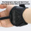 Black archery wrist strap with automatic release system 5